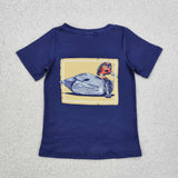 Duck Navy Boys Short Sleeve Top