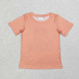 Dog Duck Orange Boys Short Sleeve Top