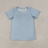 Bombs Sky Blue Boys Short Sleeve Top