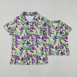 Adult Camo Men Mardi Gras Top