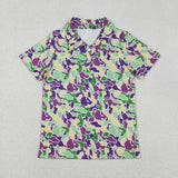 Adult Camo Men Mardi Gras Top