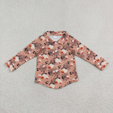 Ghost Spider Web Polo Boys Halloween Top