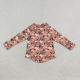 Ghost Spider Web Polo Boys Halloween Top