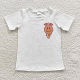 Kid Life Smile Boys Short Sleeve Top