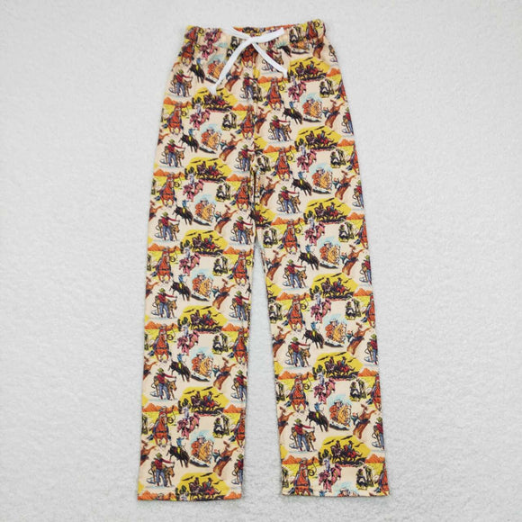 Adult Rodeo Men Pajamas Pants