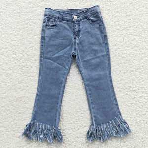 Tassels Skinny Girls Jeans Pants