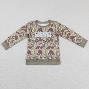 Duck Deer Camo Boys Long Sleeve Top