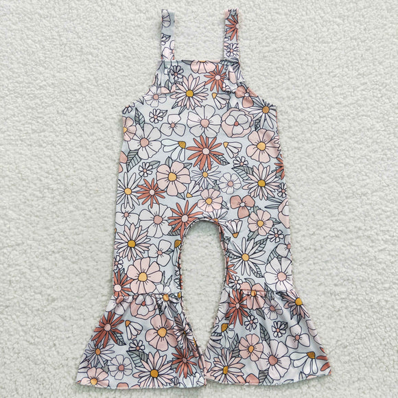 Floral Girls Jumpsuit