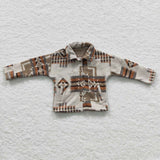 Arrow Off-White Shirt Boys Long Sleeve Top