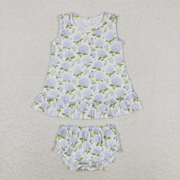 Hydrangea Girls Bummies Sets