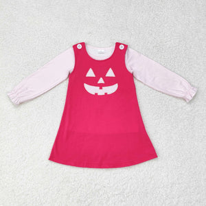 Plaid Smile Hot Pink Girls Halloween Outfits