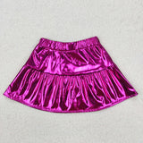Leather Hot Pink Girls SKirts
