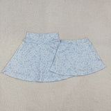 Mama Duck Dog Camo Blue Gray Athletic Shorts Adult Skirt