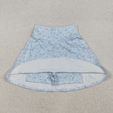Mama Duck Dog Camo Blue Gray Athletic Shorts Adult Skirt