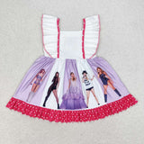 1989 Singer Patchwork Girls Sleeveles Dress