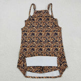 Mama Brown Camo Athletic Shorts Adult Sleeveless Dress