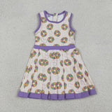Donut Neckless Athletic Shorts Girls Mardi Gras Dress
