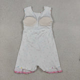 Waffle Ice Cream Pink White Athletic Shorts Girls Sleeveless Dress