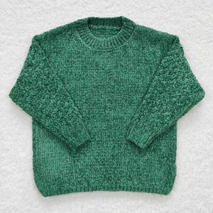 Green Kids Sweaters