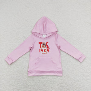 1989 Singer Pink Girls Hoodie Top