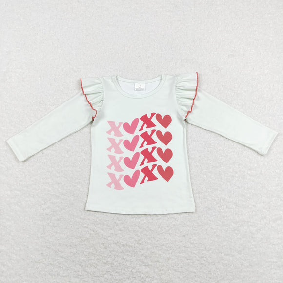 XOXO Girls Valentines Top