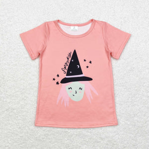 Spooky Witch Girls Halloween Top