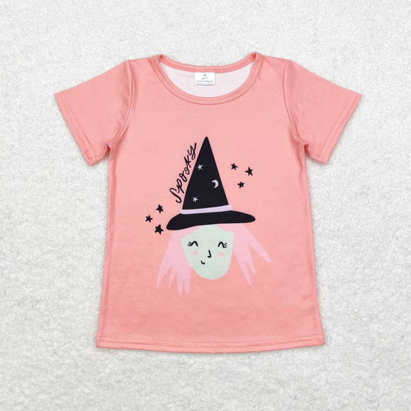 Spooky Witch Girls Halloween Top