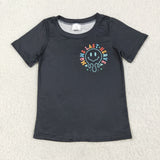 Mom's Last Nerve Smile Black Girls Short Sleeve Top