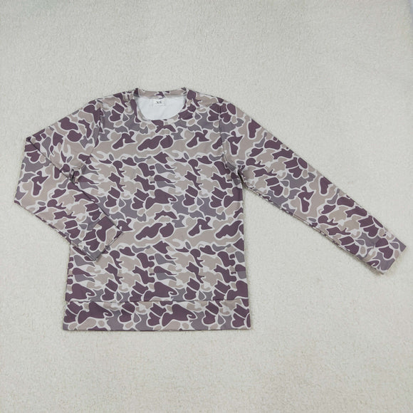 Camo Athletic Adult Long Sleeve Top