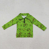Kids Smile Polo Pocket Mommy & Me Boys Christmas Top