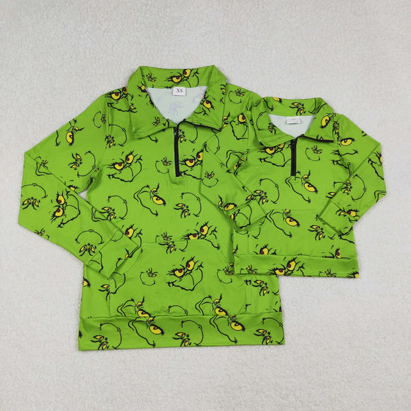 Kids Smile Polo Pocket Mommy & Me Boys Christmas Top