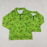 Mama Smile Polo Pocket Mommy & Me Adult Long Sleeve Top