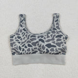 Gray Camo Adult Top