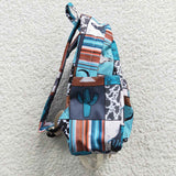 Howdy Aztec Cactus Plaid Backpack