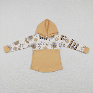 Floral Firework New Year Boys Hoodie Top