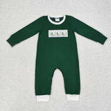 Duck Green Boys Fall Romper