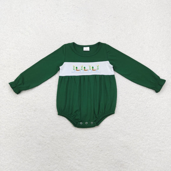 Duck Green Girls Fall Romper