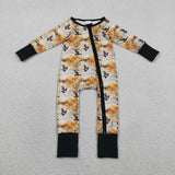 Duck Boys Fall Romper