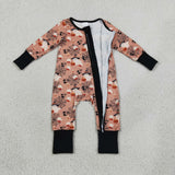 Ghost Cats Boys Halloween Romper