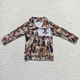 Dog Polo Jungle Hunting Boys Long Sleeve Top