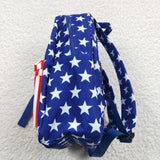 Stars Red Stripe Blue 4th of July Backpack