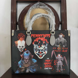 Clown Halloween Black Handbag