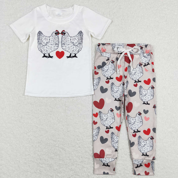 Chicken Heart Boys Easter Outfits