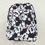 Cartoon Black White Gym Bag