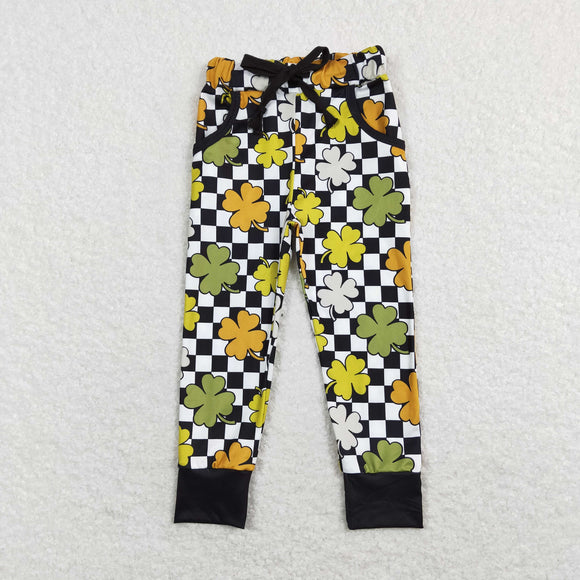 Clover Plaid Boys St. Patrick's Day Pants