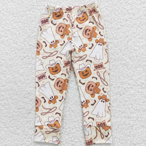 Ghost Pumpkin Boys Halloween Pants