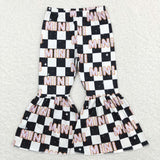 Mini Plaid Mommy & Me Bell Bottoms Girls Pants