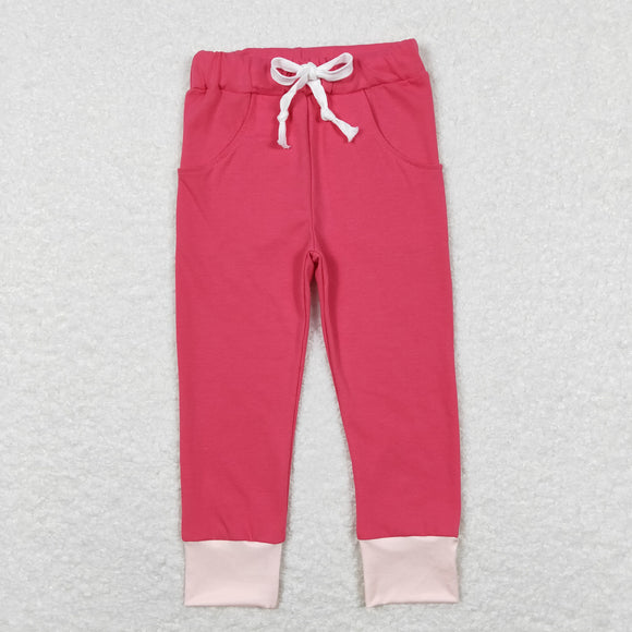 Solid Hot Pink Legging Girls Pants