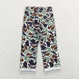 Brown Green Camo Beige Boys Jeans Pants