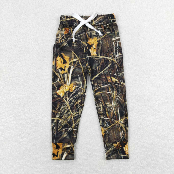 Leaves Camo Boys Pants